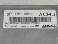 2017-2020 Chevrolet Impala PCM Engine Control Computer ECU ECM PCU OEM P/N:12694743 Fits Fits 2017 2018 2019 2020 OEM Used A