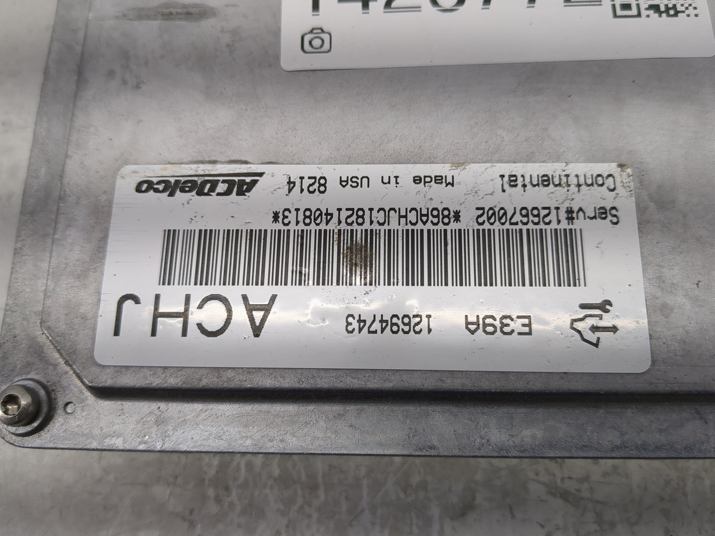 2017-2020 Chevrolet Impala PCM Engine Control Computer ECU ECM PCU OEM P/N:12667002 12694743 Fits Fits 2017 2018 2019 2020 O