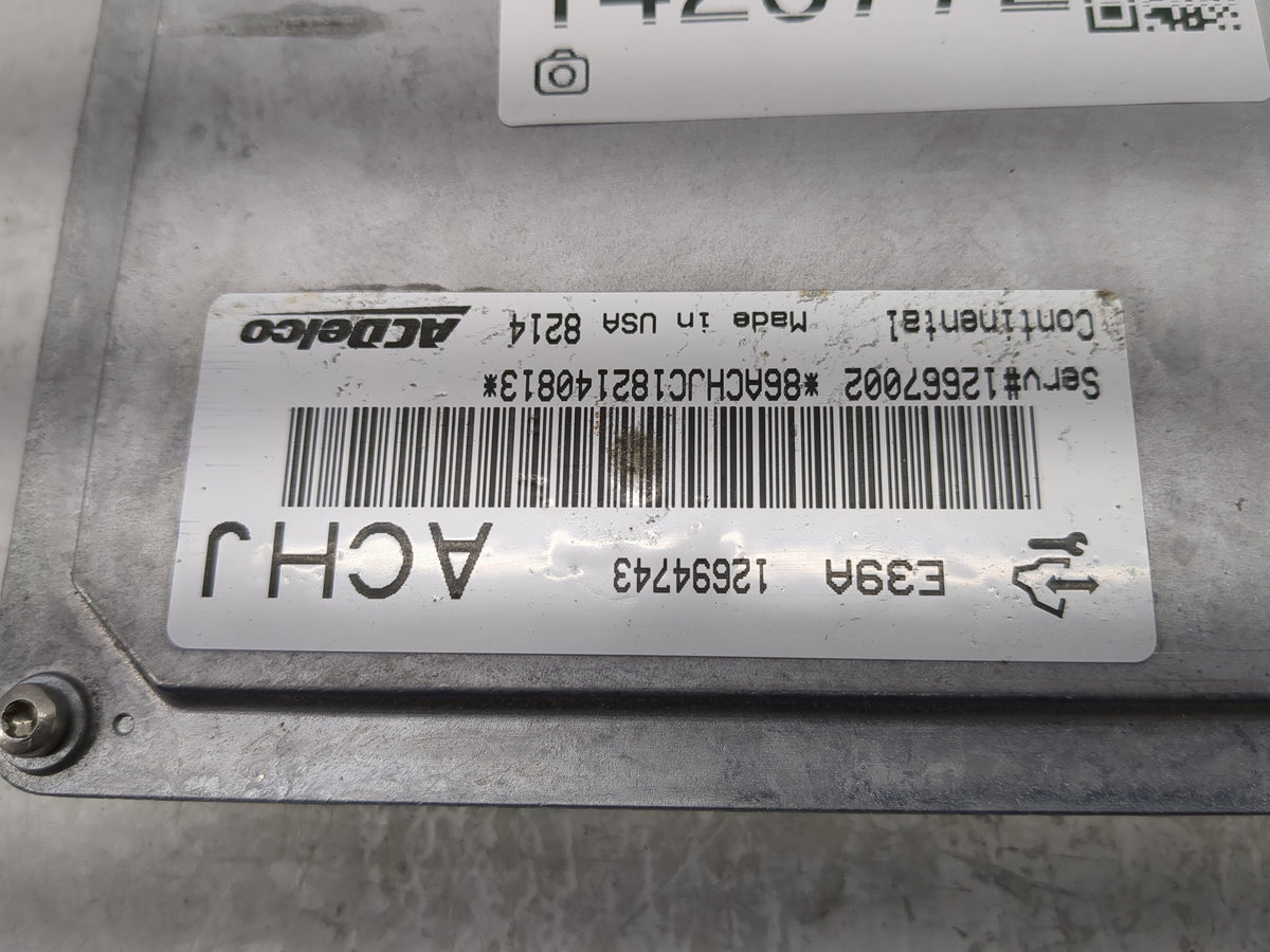 2017-2020 Chevrolet Impala PCM Engine Control Computer ECU ECM PCU OEM P/N:12667002 12694743 Fits 2017 2018 2019 2020 OEM Us