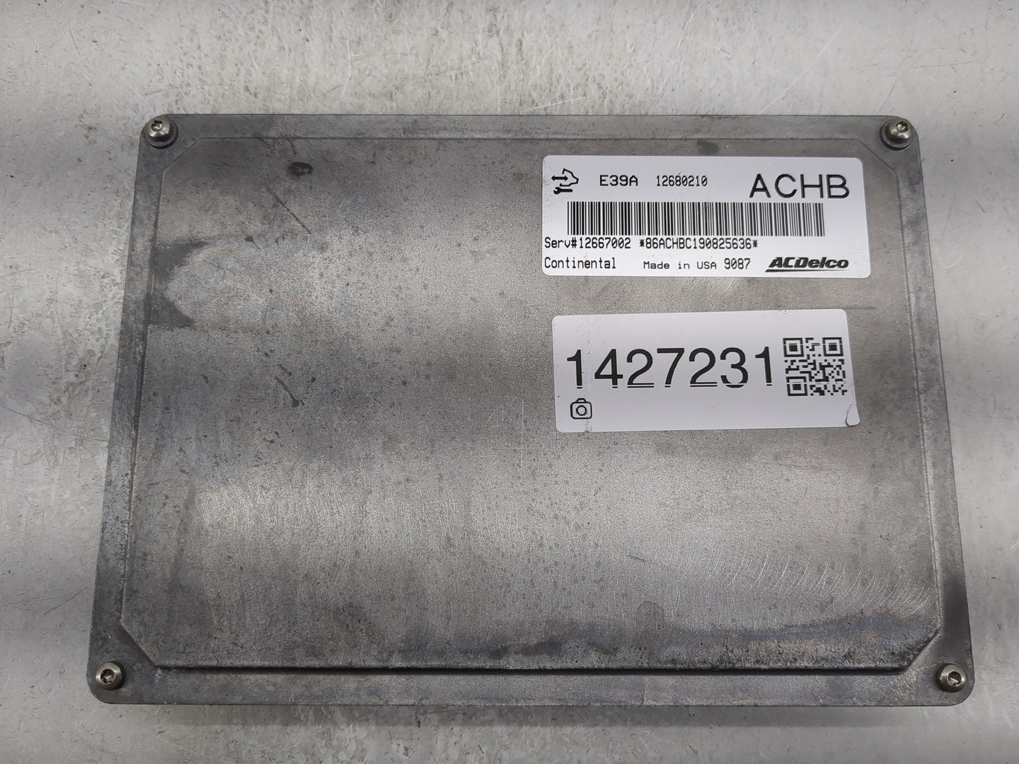 2017-2020 Chevrolet Impala PCM Engine Control Computer ECU ECM PCU OEM P/N:12680210 Fits Fits 2017 2018 2019 2020 OEM Used A