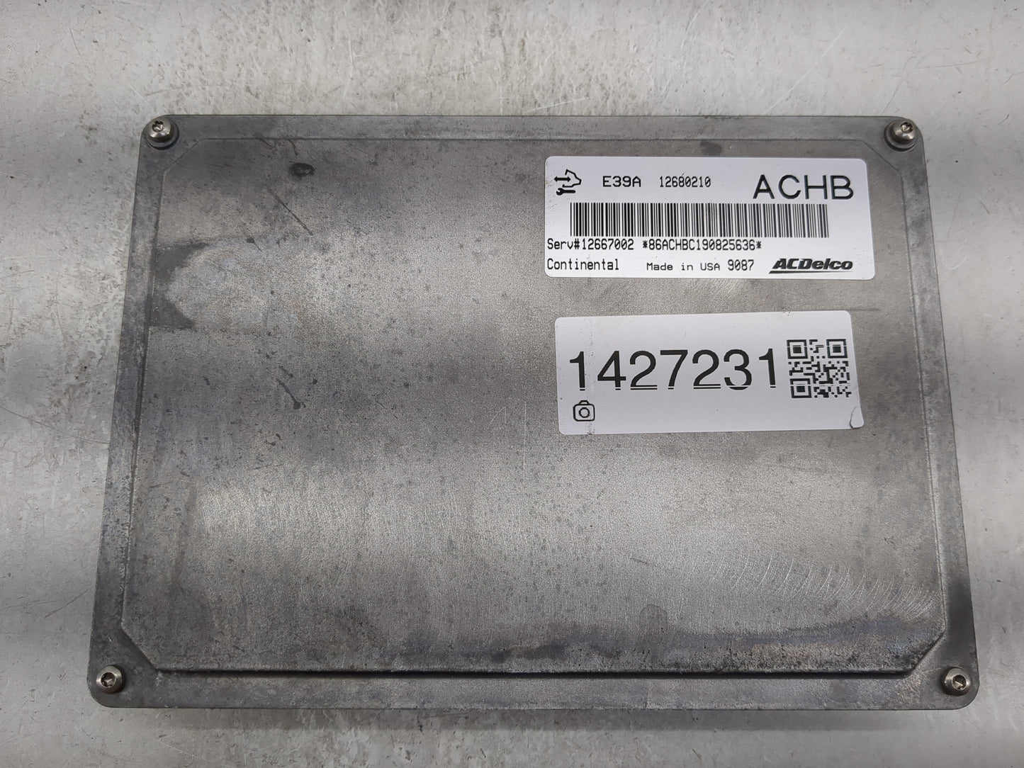 2017-2020 Chevrolet Impala PCM Engine Control Computer ECU ECM PCU OEM P/N:12680210 Fits Fits 2017 2018 2019 2020 OEM Used A