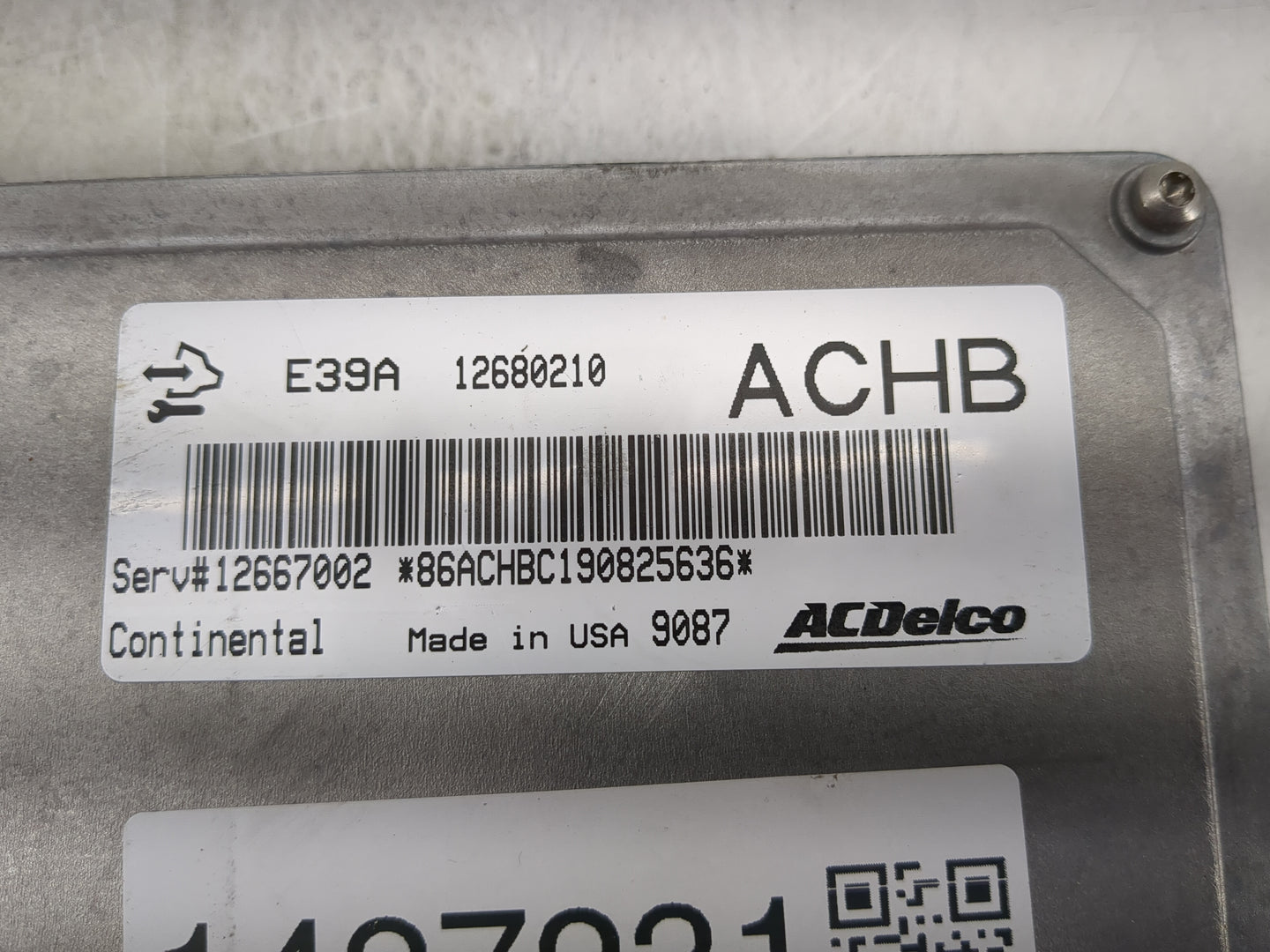 2017-2020 Chevrolet Impala PCM Engine Control Computer ECU ECM PCU OEM P/N:12680210 Fits Fits 2017 2018 2019 2020 OEM Used A