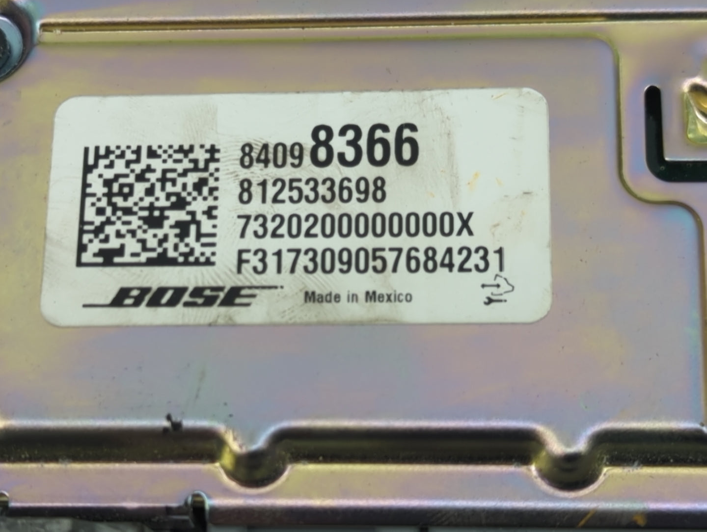 2014-2020 Chevrolet Impala Radio Speaker Amplifier - Oemusedautoparts1.com