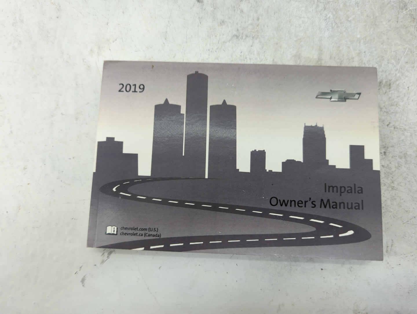 2019 Chevrolet Impala Owners Manual Book Guide P/N:84136724A 23295643D OEM Used Auto Parts - Oemusedautoparts1.com