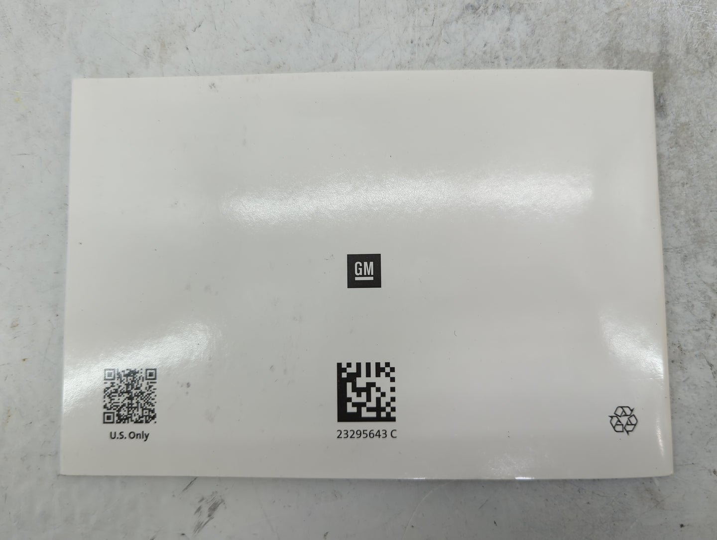 2019 Chevrolet Impala Owners Manual Book Guide P/N:84136724 B 23295643 C OEM Used Auto Parts - Oemusedautoparts1.com