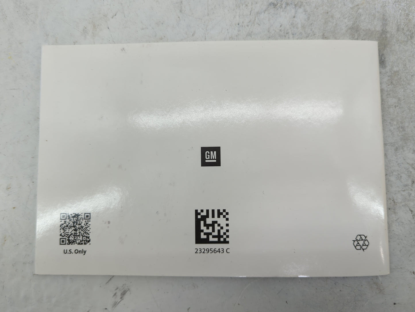 2019 Chevrolet Impala Owners Manual Book Guide P/N:84136724 B 23295643 C OEM Used Auto Parts - Oemusedautoparts1.com