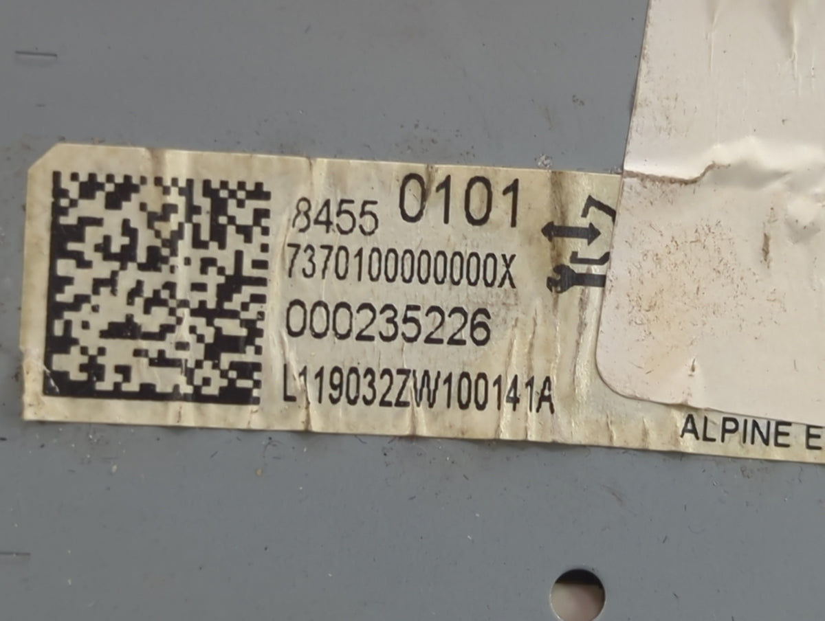 2019 Chevrolet Impala Information Radio Display Screen - Oemusedautoparts1.com