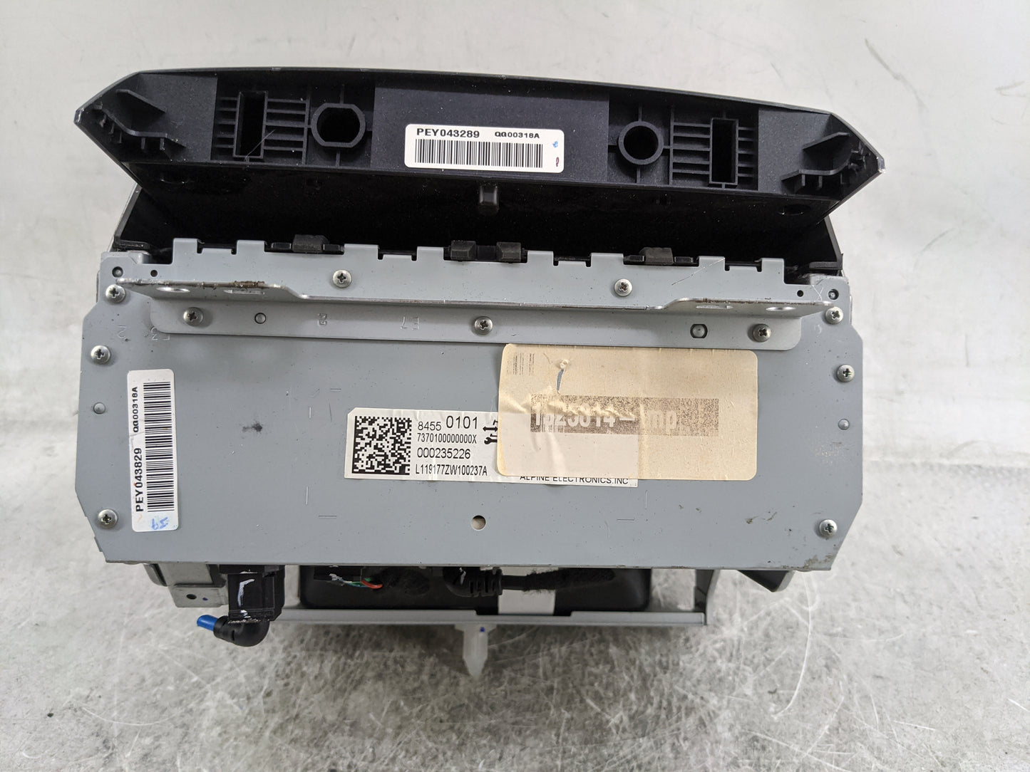 2018-2020 Chevrolet Impala Radio AM FM Cd Player Receiver Replacement P/N:PEY043289 QG00318A Fits Fits 2018 2019 2020 2021 O