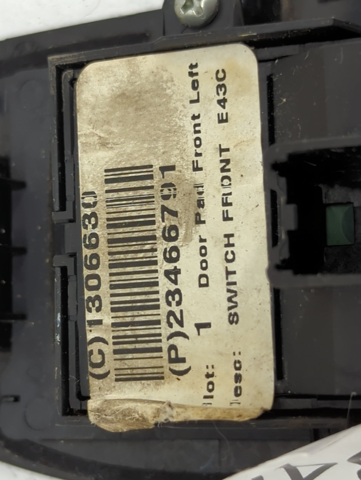 2014-2020 Chevrolet Impala Master Power Window Switch Replacement Driver Side Left P/N:23466791 1306630 Fits OEM Used Auto P