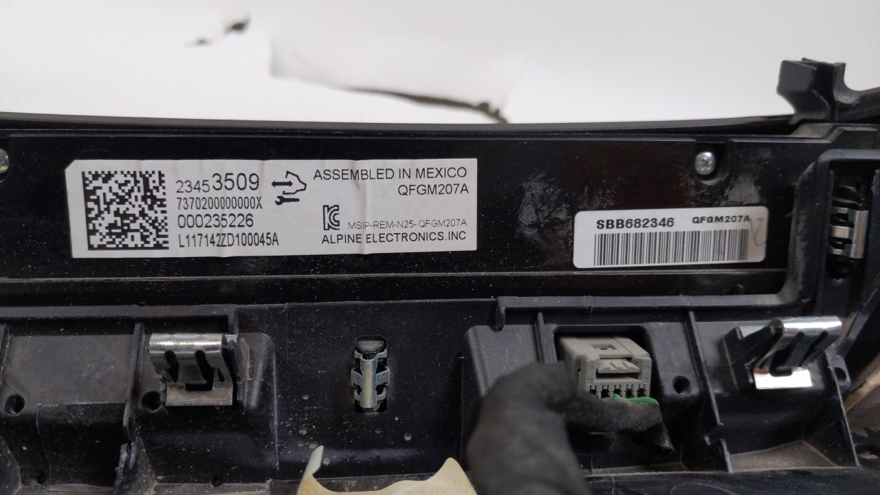 2014-2020 Chevrolet Impala Climate Control Module Temperature AC/Heater Replacement P/N:23453509 84429867 Fits OEM Used Auto