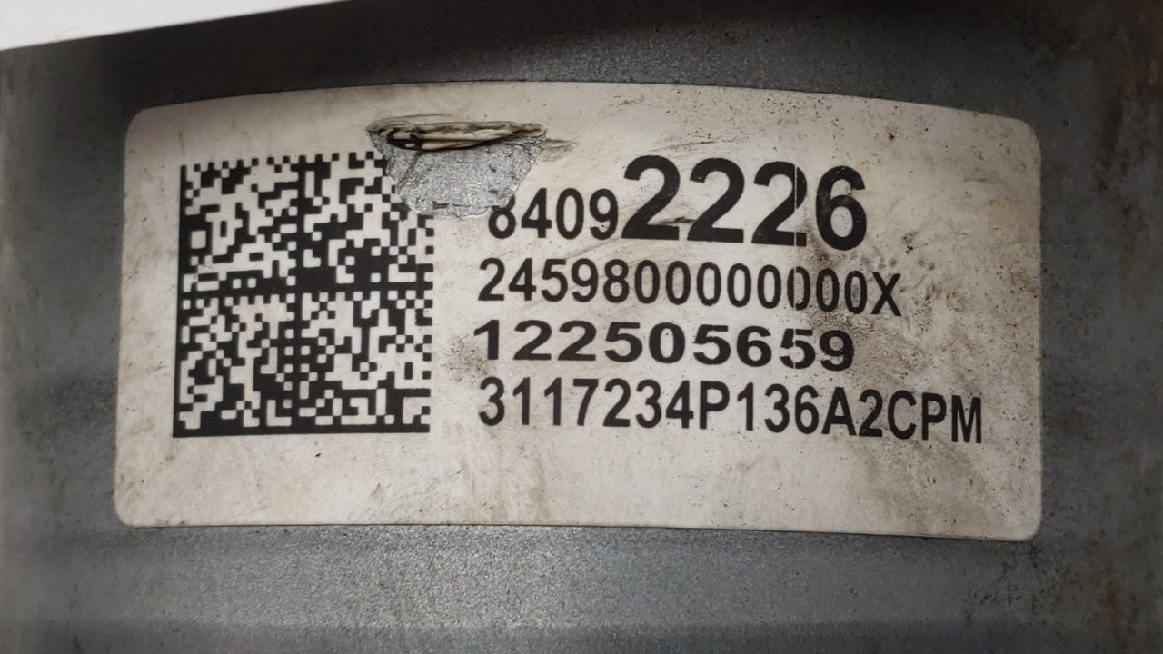 2017-2019 Chevrolet Impala ABS Pump Control Module Replacement P/N:84314306 84020433, 84092226, 84020431 Fits Fits 2017 2018