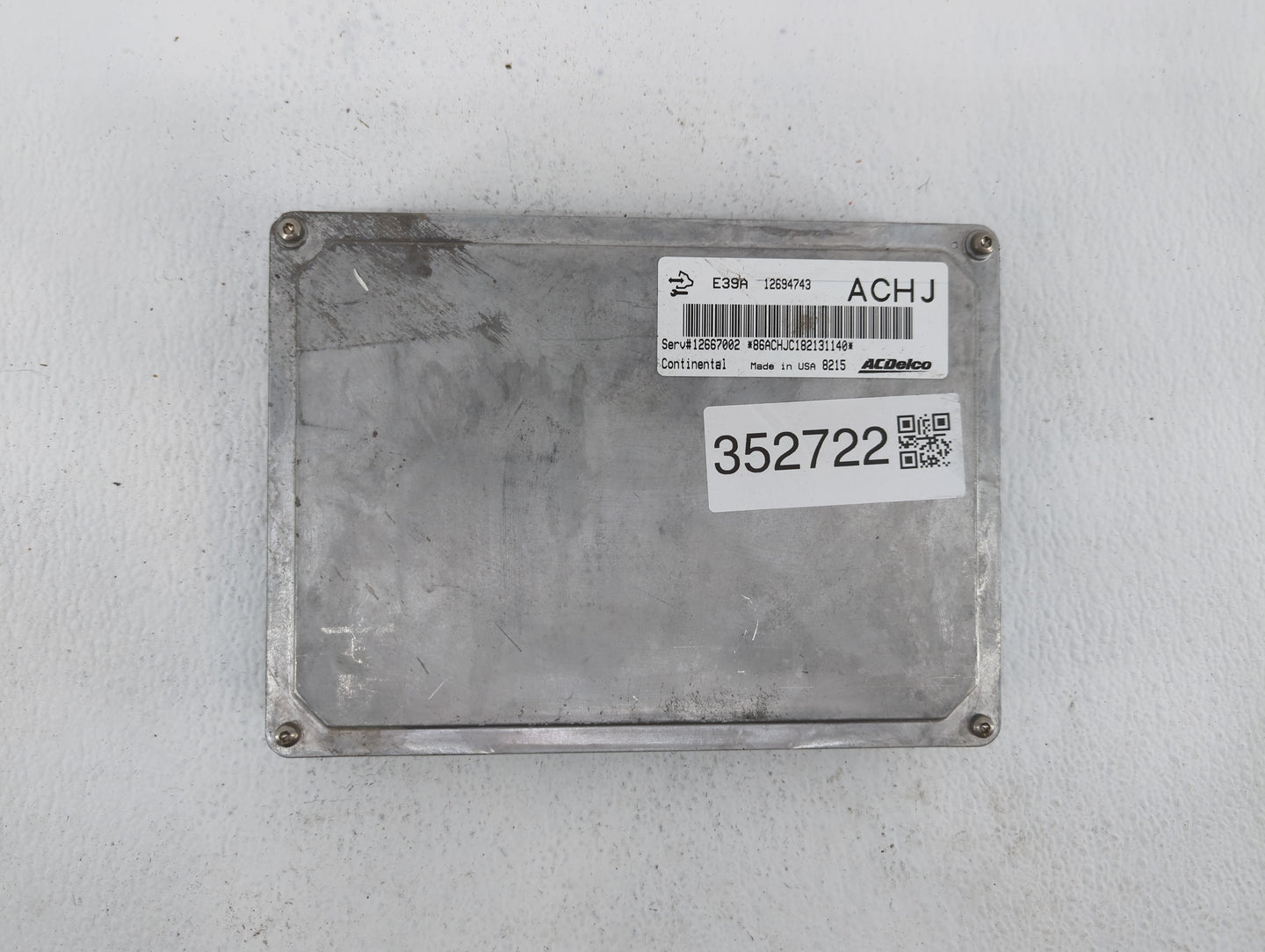 2017-2019 Chevrolet Impala PCM Engine Control Computer ECU ECM PCU OEM P/N:12685918 12667002, 12698026 Fits Fits 2017 2018 2