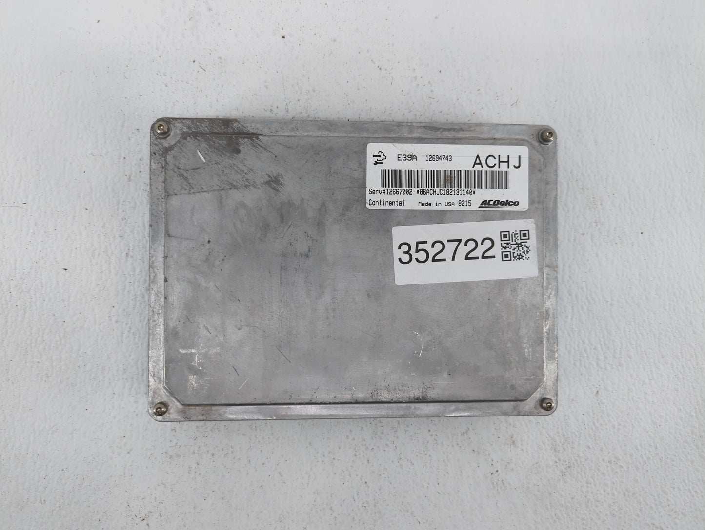 2017-2019 Chevrolet Impala PCM Engine Control Computer ECU ECM PCU OEM P/N:12685918 12667002, 12698026 Fits Fits 2017 2018 2