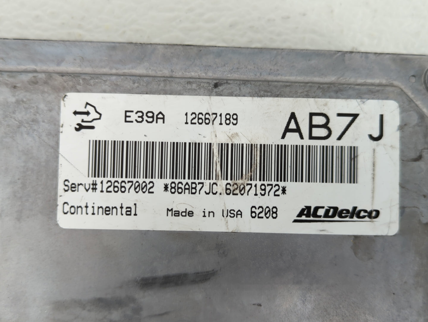 2017-2019 Chevrolet Impala PCM Engine Control Computer ECU ECM PCU OEM P/N:12667189 12667002, 12694743 Fits Fits 2017 2018 2