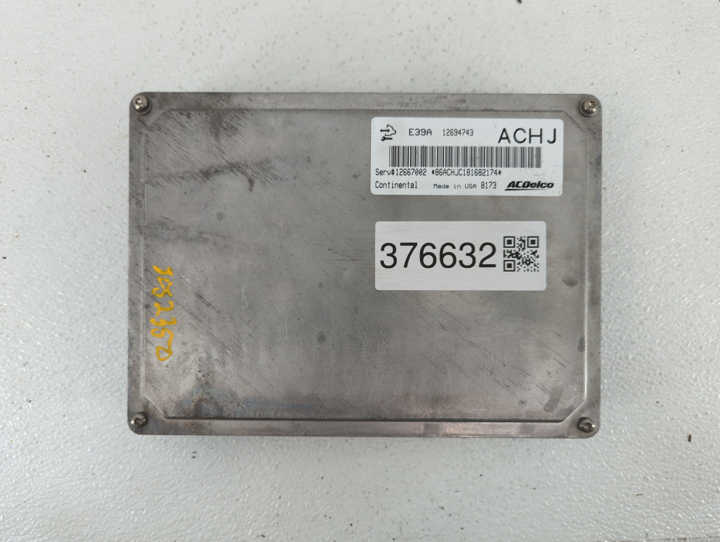 2017-2019 Chevrolet Impala PCM Engine Control Computer ECU ECM PCU OEM P/N:12694743 12667002, 12685918 Fits Fits 2017 2018 2