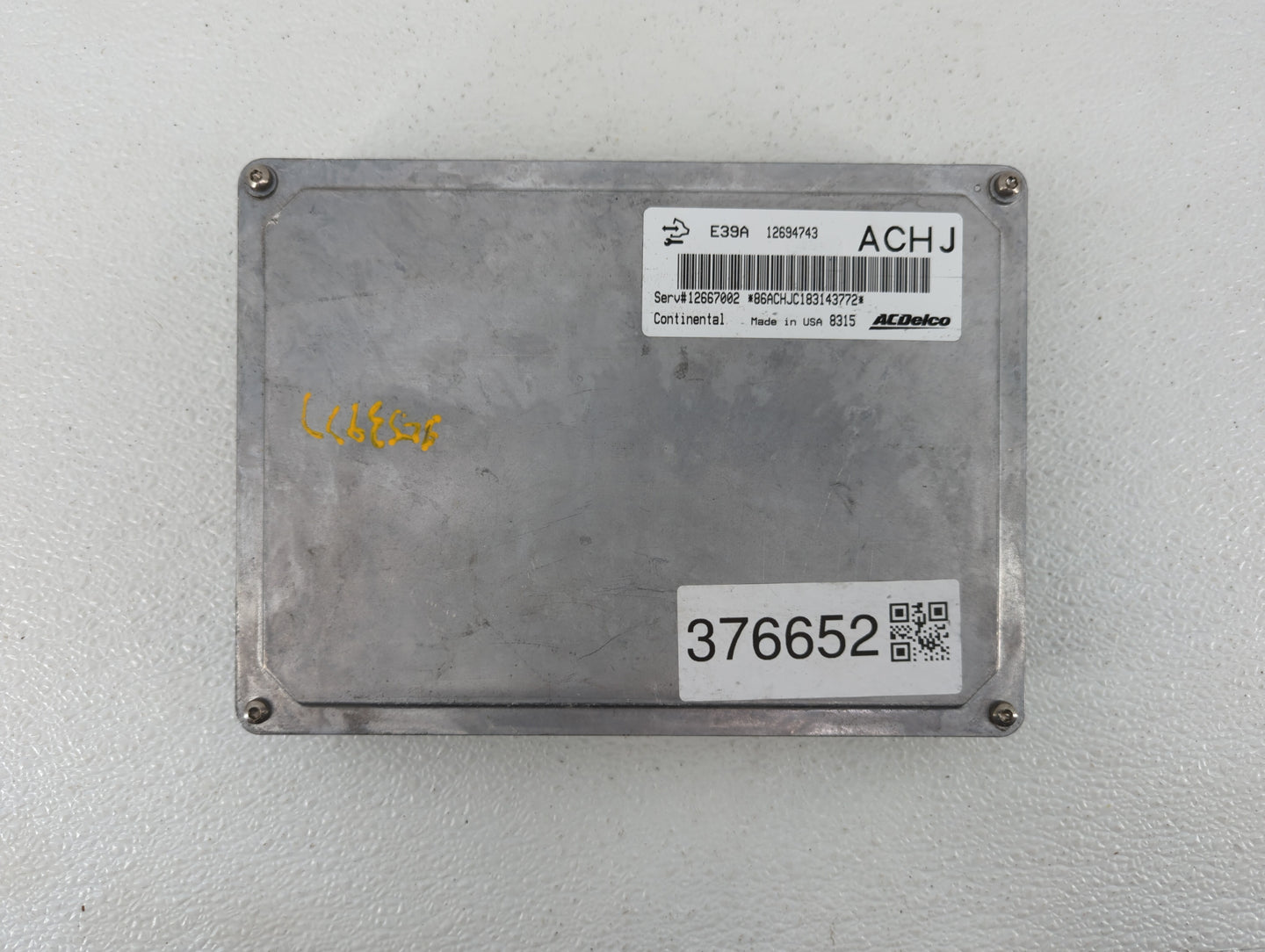 2017-2019 Chevrolet Impala PCM Engine Control Computer ECU ECM PCU OEM P/N:12694743 12667002, 12685918 Fits Fits 2017 2018 2