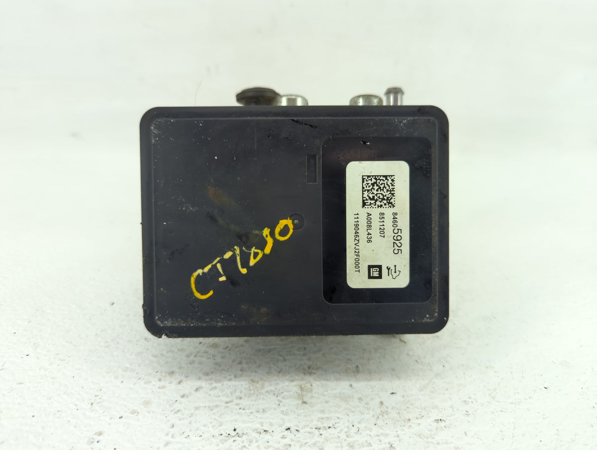 2017-2020 Chevrolet Impala Anti-Lock Brake ABS Pump Module Actuator OEM P/N:84605925 84605919 Fits Fits 2017 2018 2019 2020 