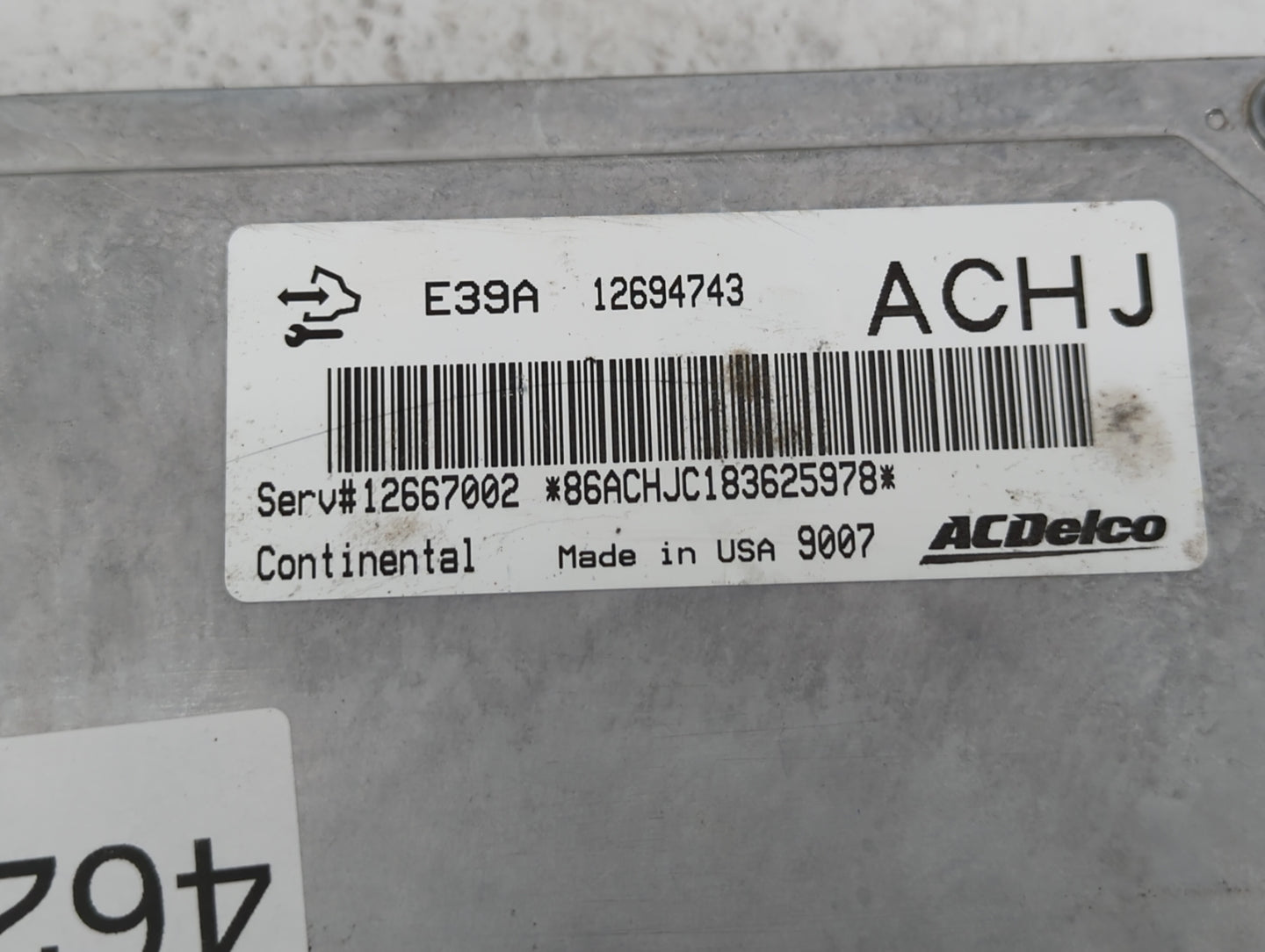 2017-2020 Chevrolet Impala PCM Engine Control Computer ECU ECM PCU OEM P/N:12667002 12666070 Fits Fits 2017 2018 2019 2020 O