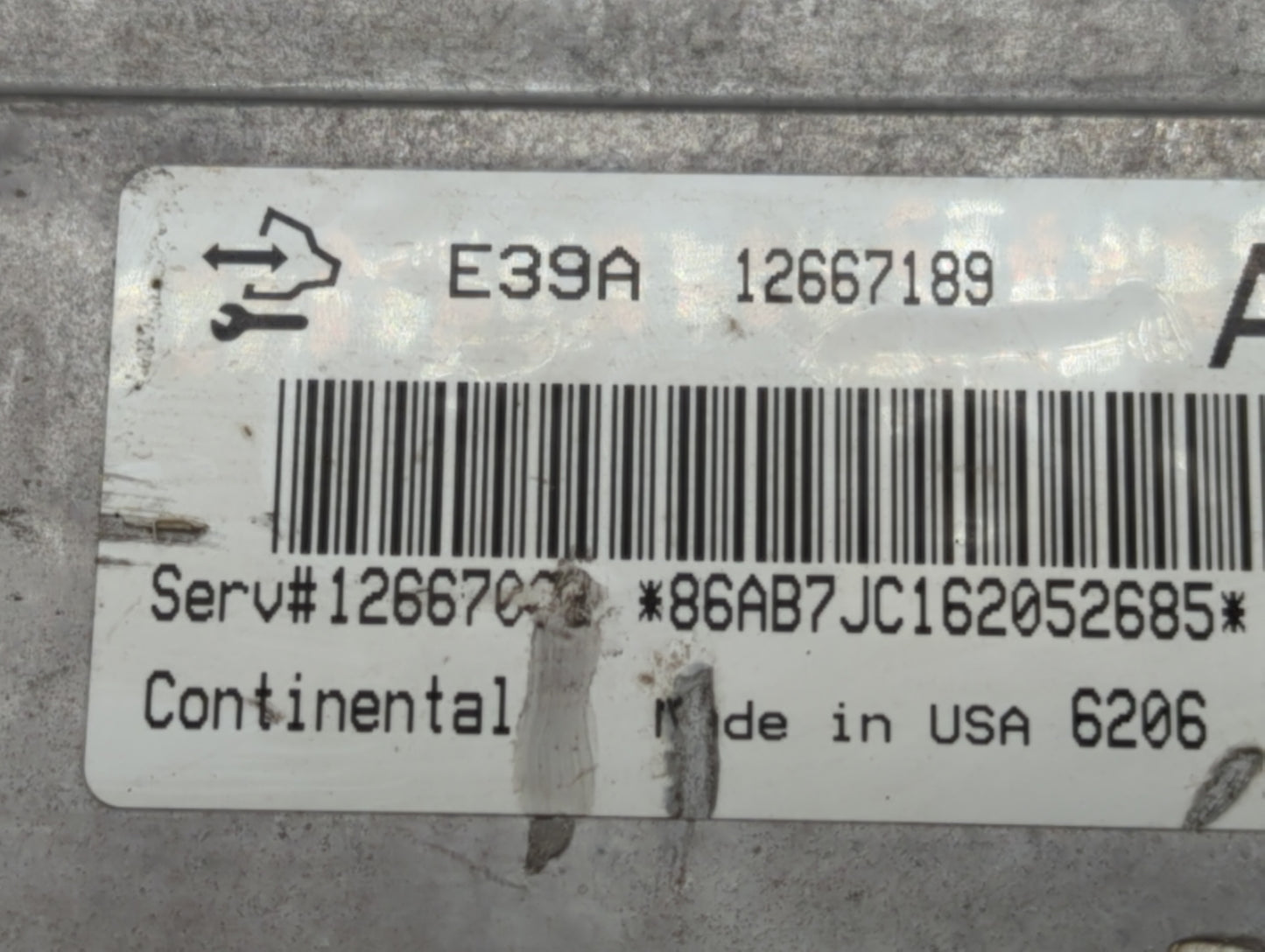 2017-2020 Chevrolet Impala PCM Engine Control Computer ECU ECM PCU OEM P/N:12667189 Fits Fits 2017 2018 2019 2020 OEM Used A