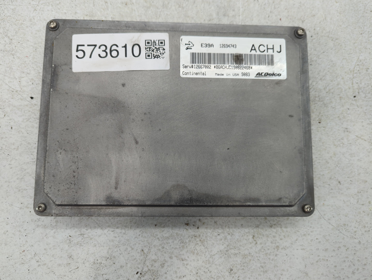 2017-2020 Chevrolet Impala PCM Engine Control Computer ECU ECM PCU OEM P/N:12694743 Fits Fits 2017 2018 2019 2020 OEM Used A