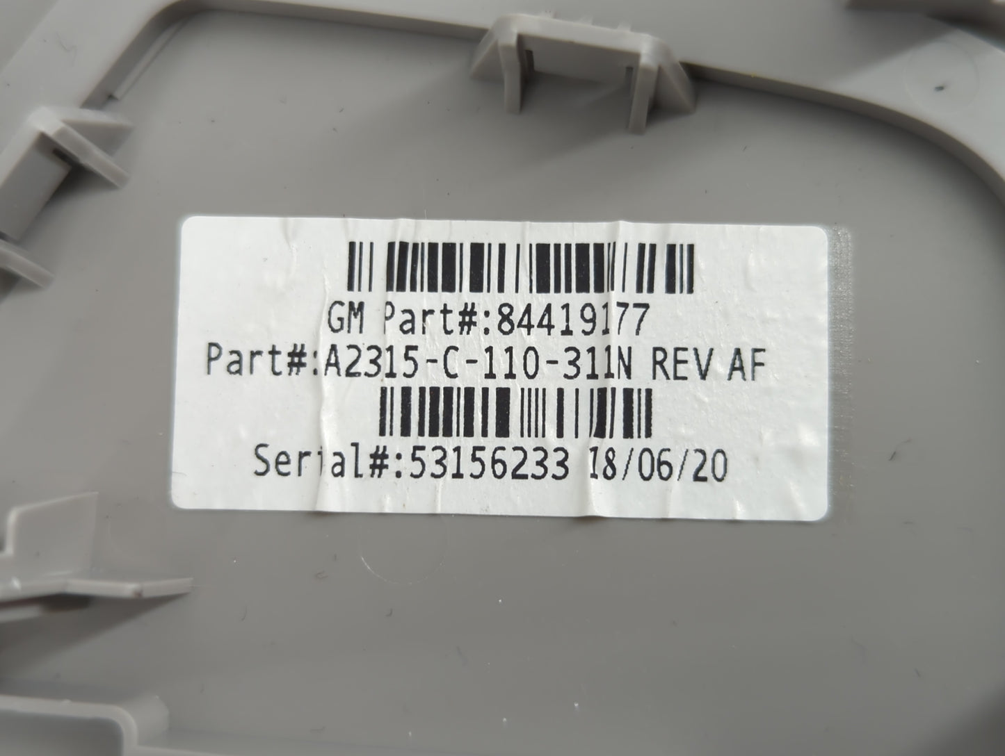 2019 Chevrolet Impala Overhead Roof Console - Oemusedautoparts1.com