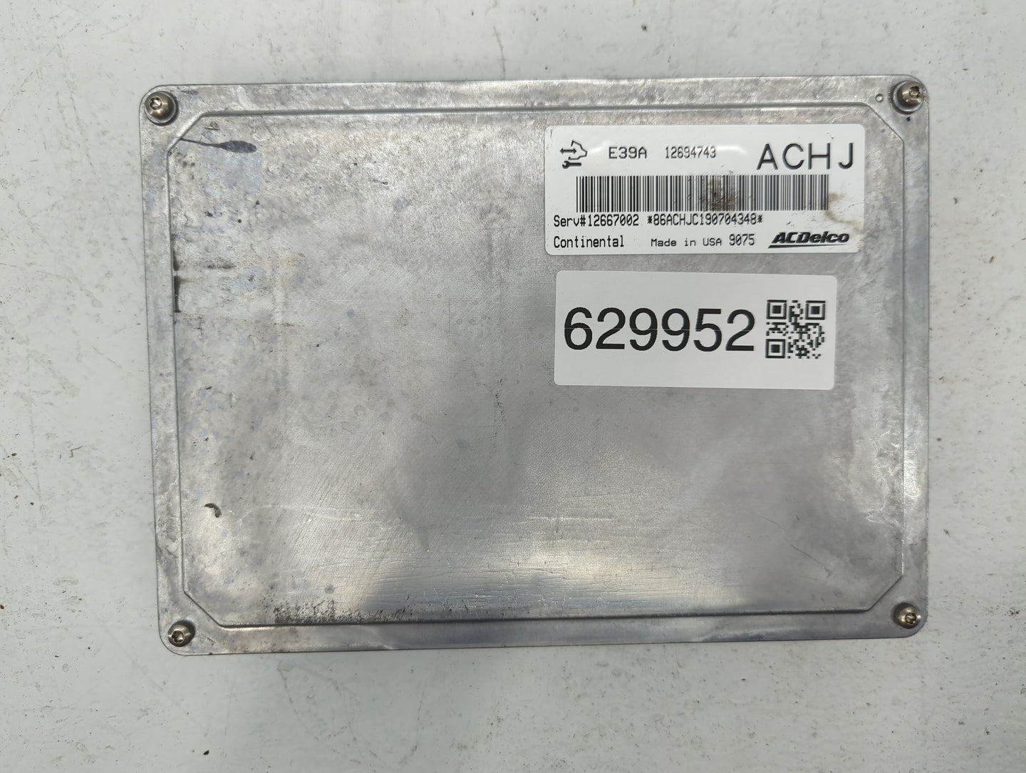 2017-2020 Chevrolet Impala PCM Engine Control Computer ECU ECM PCU OEM P/N:12667002 E39A 12694743 Fits Fits 2017 2018 2019 2