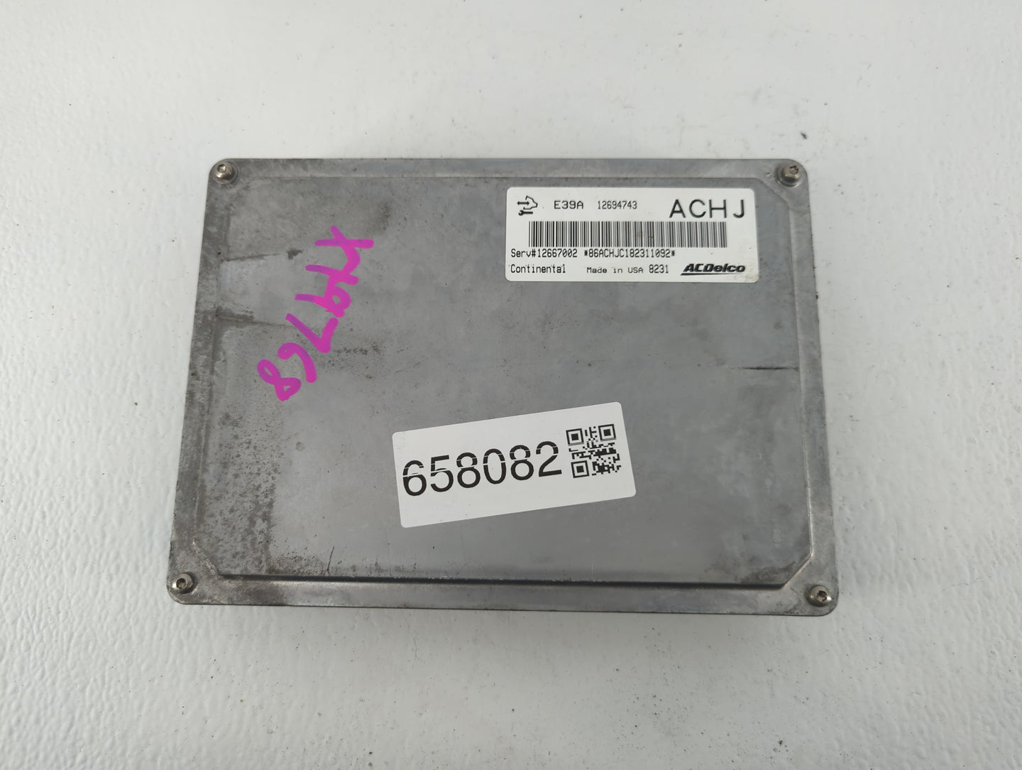 2017-2020 Chevrolet Impala PCM Engine Control Computer ECU ECM PCU OEM P/N:12694743 12667002 Fits Fits 2017 2018 2019 2020 O