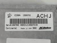 2017-2020 Chevrolet Impala PCM Engine Control Computer ECU ECM PCU OEM P/N:E39A 12694743 Fits Fits 2017 2018 2019 2020 OEM U