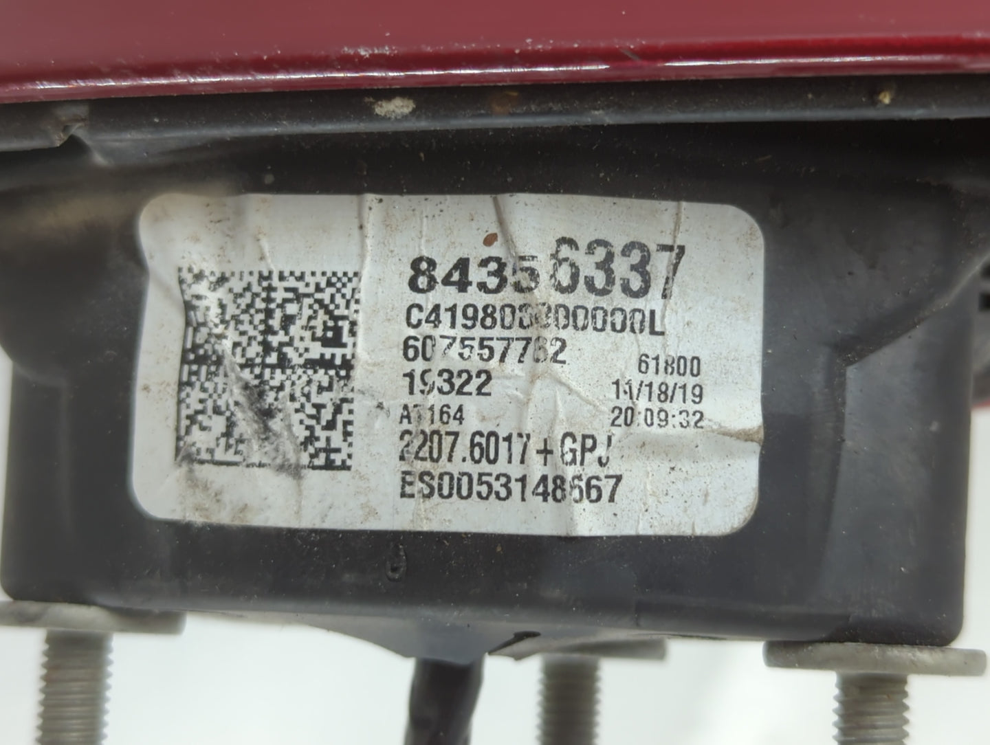 2018-2020 Chevrolet Impala Side Mirror Replacement Driver Left View Door Mirror P/N:84356337 607557782 Fits Fits 2018 2019 2