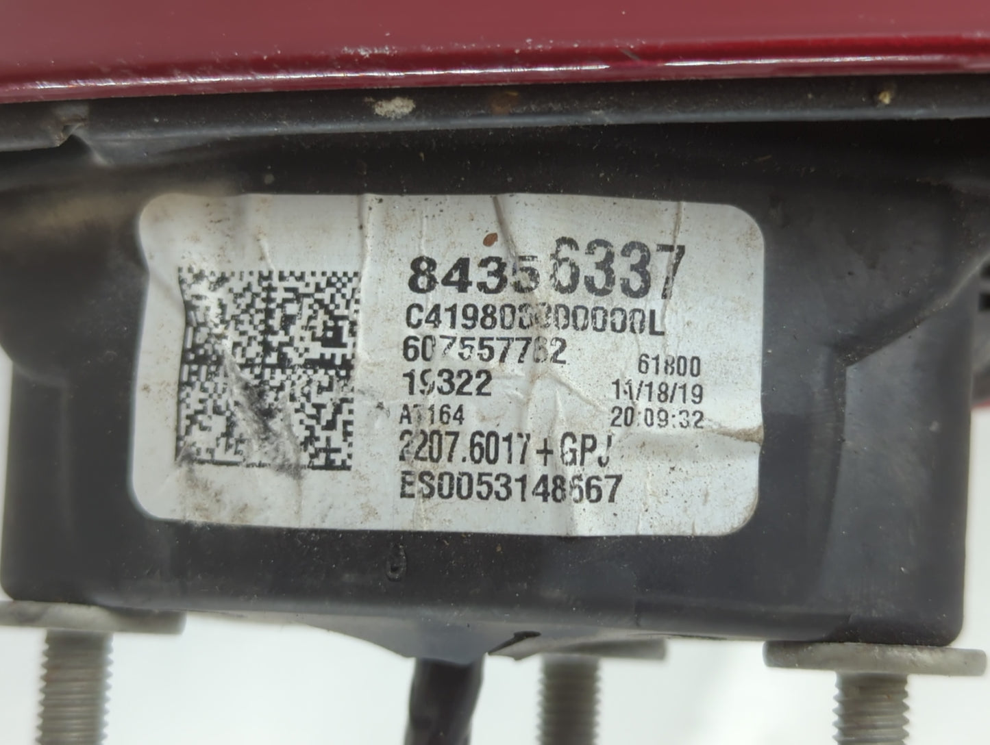 2018-2020 Chevrolet Impala Side Mirror Replacement Driver Left View Door Mirror P/N:84356337 607557782 Fits Fits 2018 2019 2