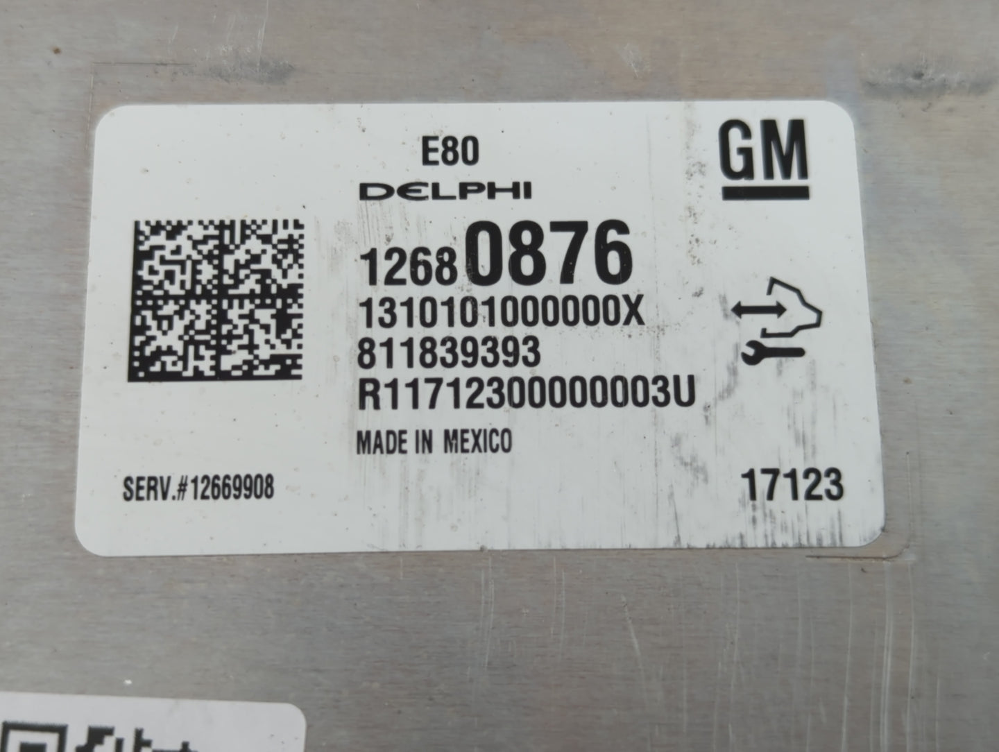2017-2021 Chevrolet Malibu PCM Engine Control Computer ECU ECM PCU OEM P/N:12697837 12680876 Fits OEM Used Auto Parts - Oemu