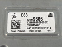 2018-2019 Chevrolet Malibu PCM Engine Control Computer ECU ECM PCU OEM P/N:12699666 Fits Fits 2018 2019 OEM Used Auto Parts 