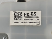 2019 Chevrolet Malibu Instrument Cluster Speedometer Gauges P/N:84524327 Fits OEM Used Auto Parts - Oemusedautoparts1.com