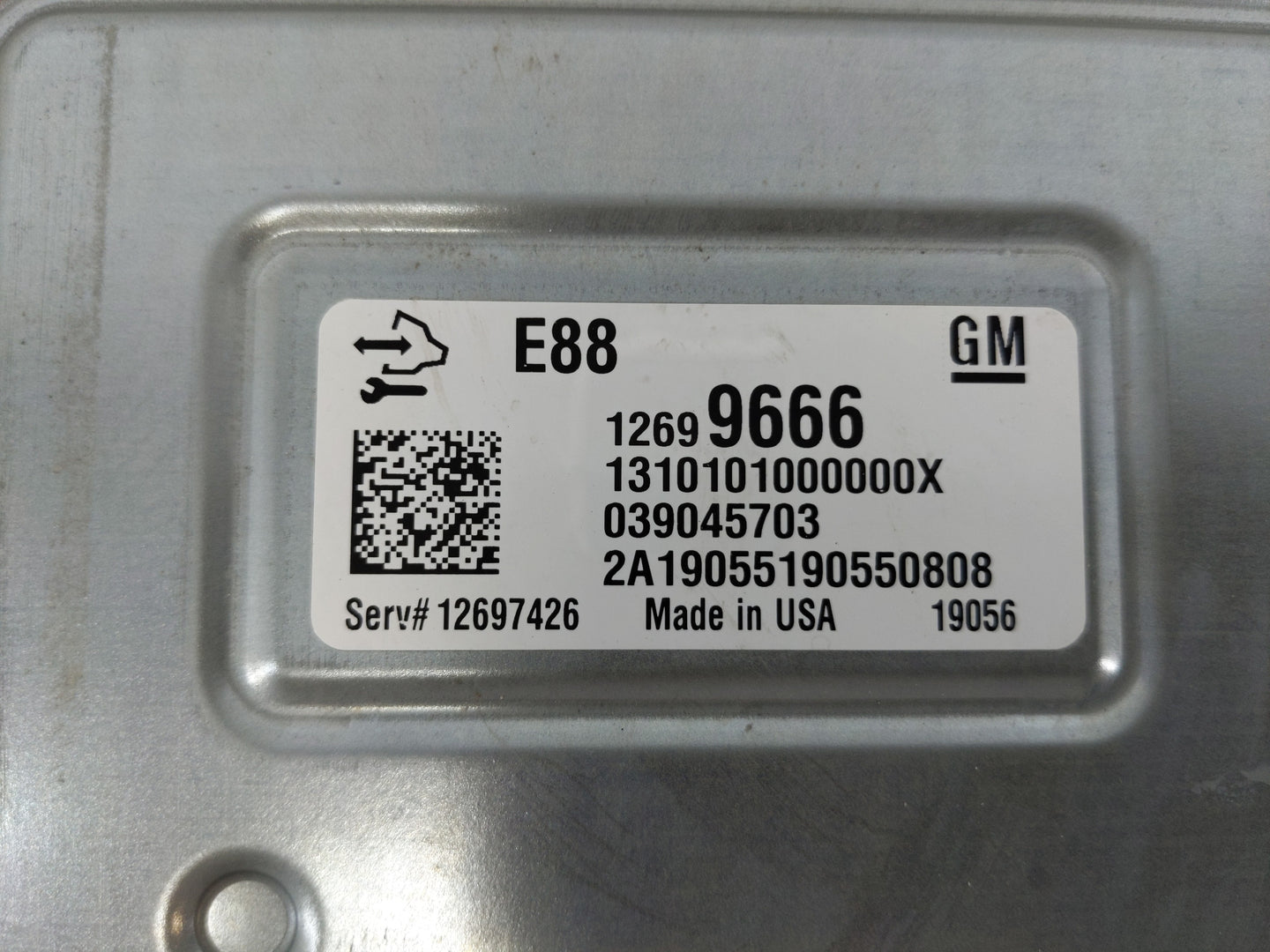 2018-2019 Chevrolet Malibu PCM Engine Control Computer ECU ECM PCU OEM P/N:12699666 Fits Fits 2018 2019 OEM Used Auto Parts 