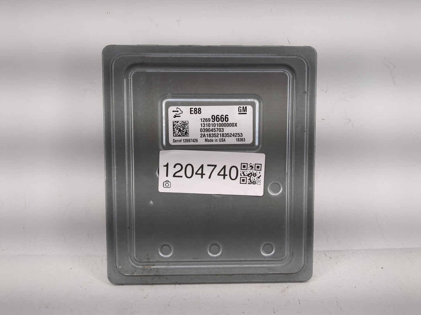 2018-2019 Chevrolet Malibu PCM Engine Control Computer ECU ECM PCU OEM P/N:12699666 Fits Fits 2018 2019 OEM Used Auto Parts 