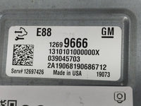 2018-2019 Chevrolet Malibu PCM Engine Control Computer ECU ECM PCU OEM P/N:12699666 Fits Fits 2018 2019 OEM Used Auto Parts 