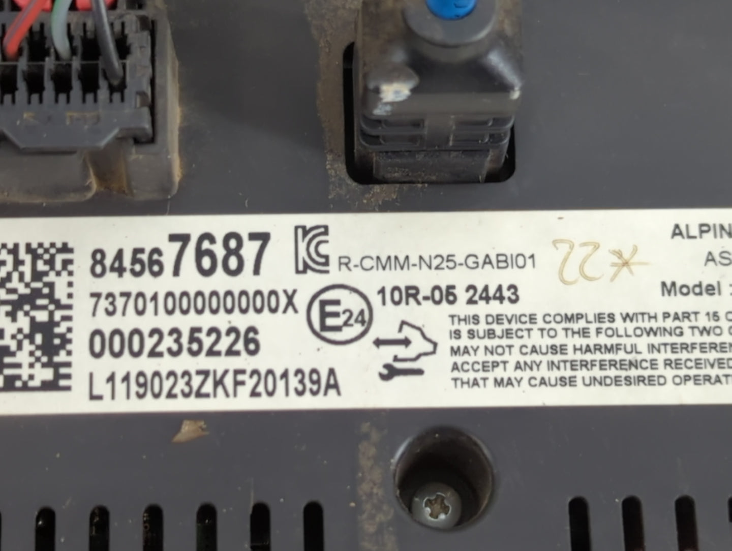 2019 Chevrolet Malibu Information Display Screen - Oemusedautoparts1.com
