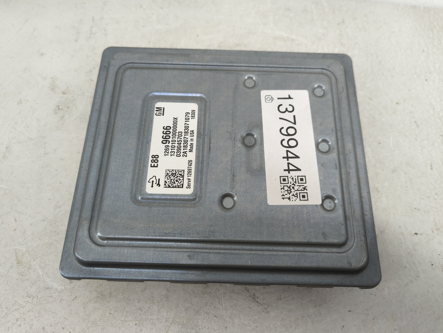 2018-2019 Chevrolet Malibu PCM Engine Control Computer ECU ECM PCU OEM P/N:039045703 12699666 Fits Fits 2018 2019 OEM Used A