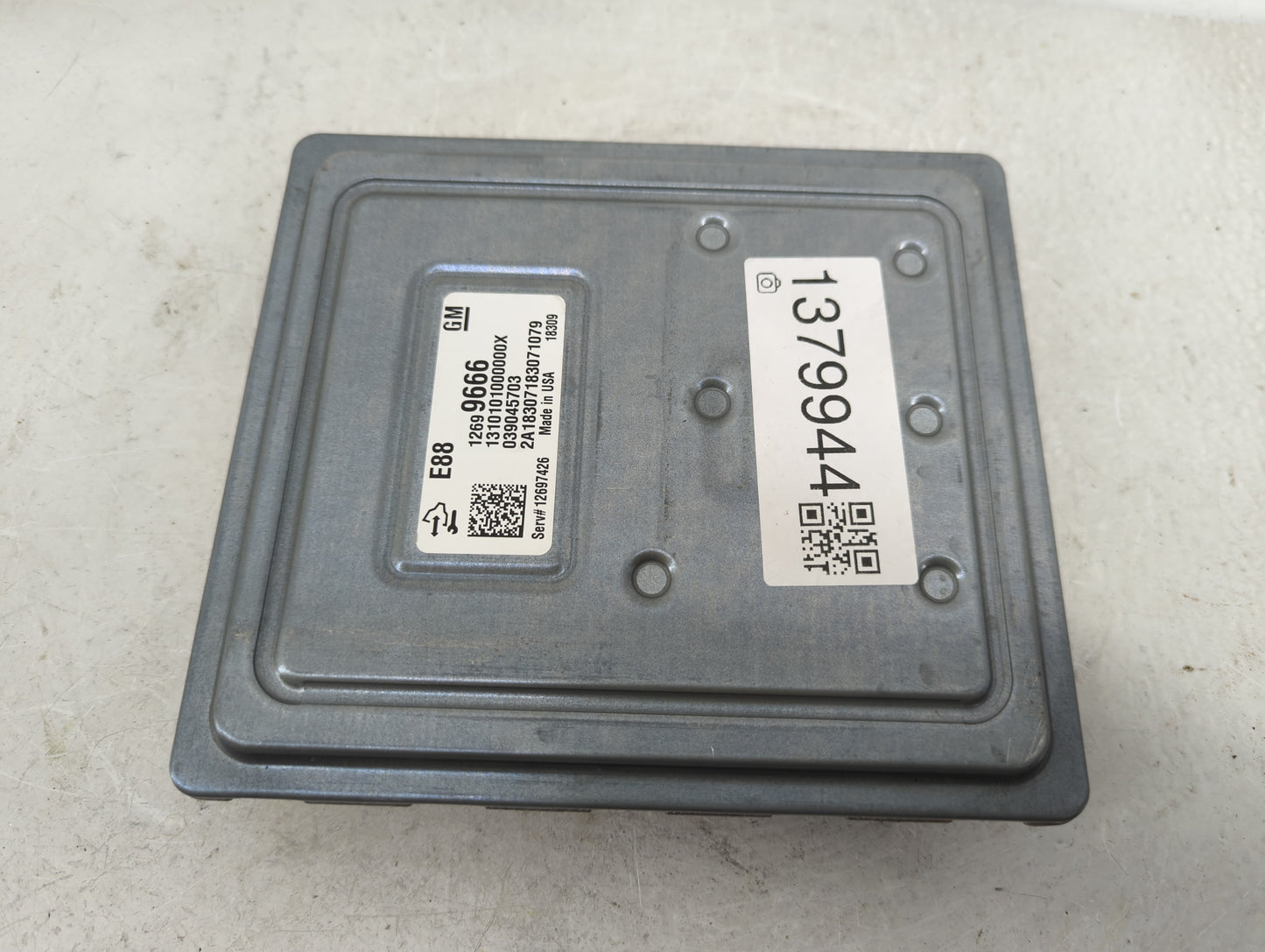 2018-2019 Chevrolet Malibu PCM Engine Control Computer ECU ECM PCU OEM P/N:039045703 12699666 Fits Fits 2018 2019 OEM Used A