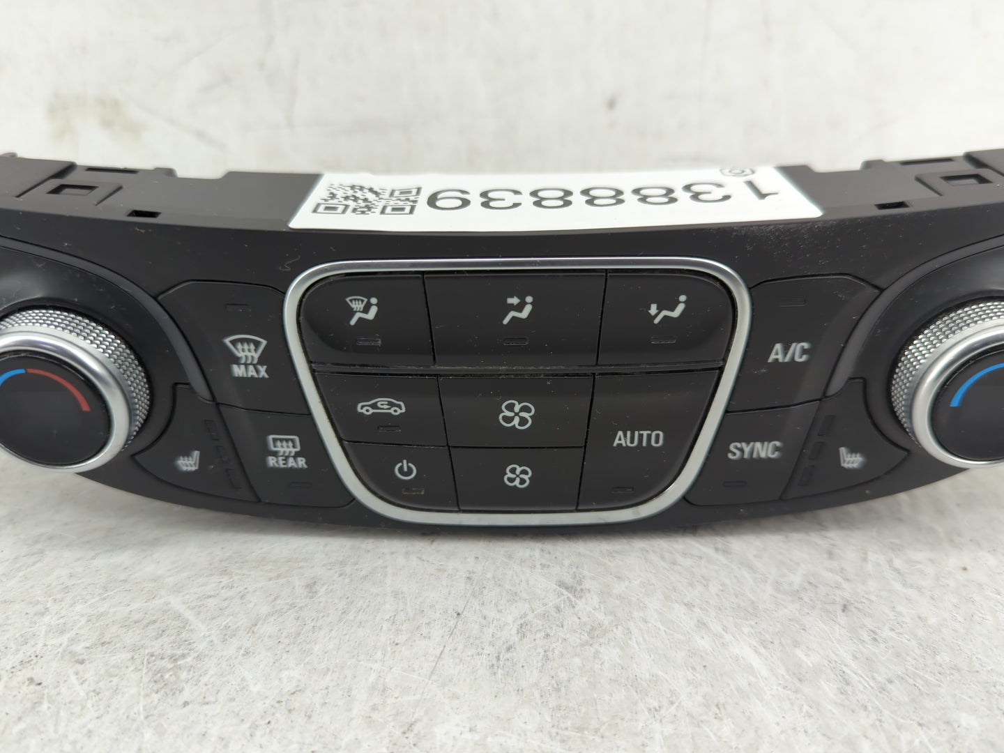 2018-2021 Chevrolet Malibu Climate Control Module Temperature AC/Heater Replacement P/N:84426649 Fits Fits 2018 2019 2020 20