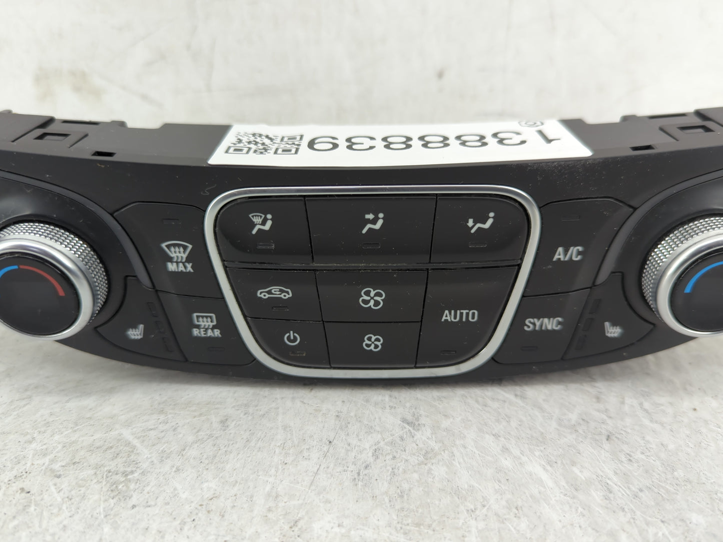 2018-2021 Chevrolet Malibu Climate Control Module Temperature AC/Heater Replacement P/N:84426649 Fits Fits 2018 2019 2020 20