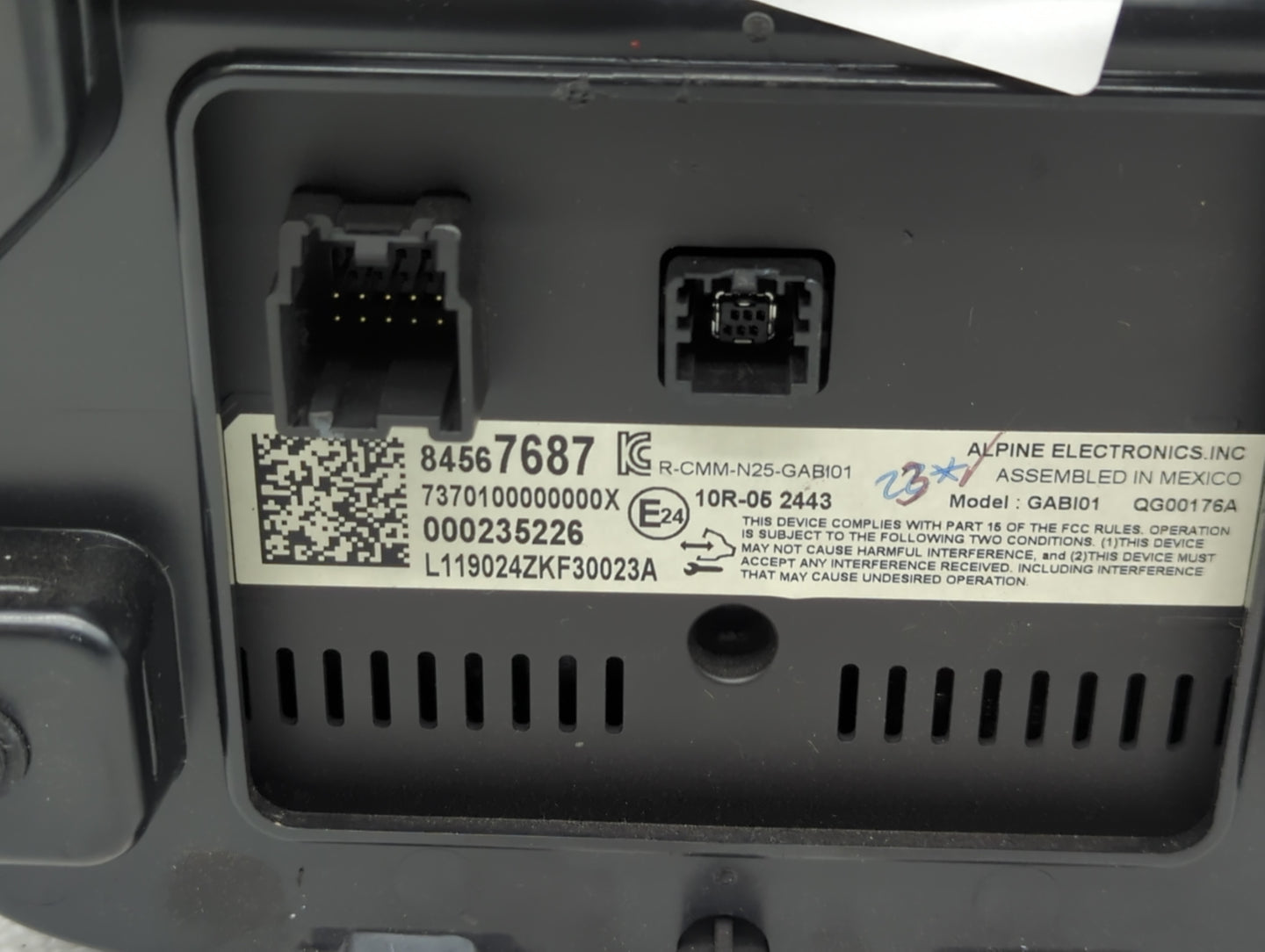 2019 Chevrolet Malibu Information Display Screen - Oemusedautoparts1.com