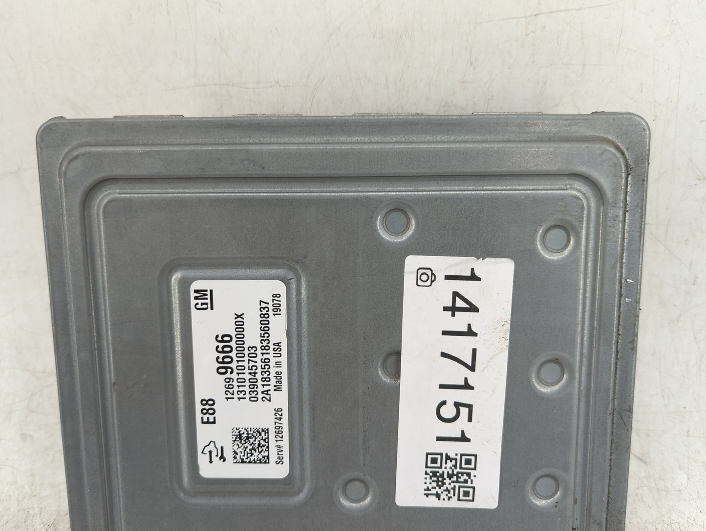 2018-2019 Chevrolet Malibu PCM Engine Control Computer ECU ECM PCU OEM P/N:039045703 12699666 Fits Fits 2018 2019 OEM Used A