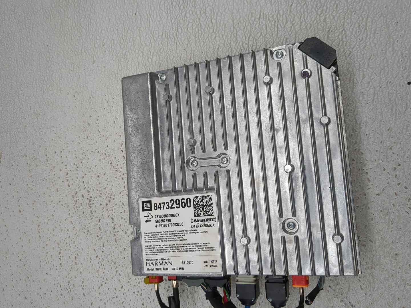 2019-2021 Chevrolet Malibu Radio Speaker Amplifier - Oemusedautoparts1.com