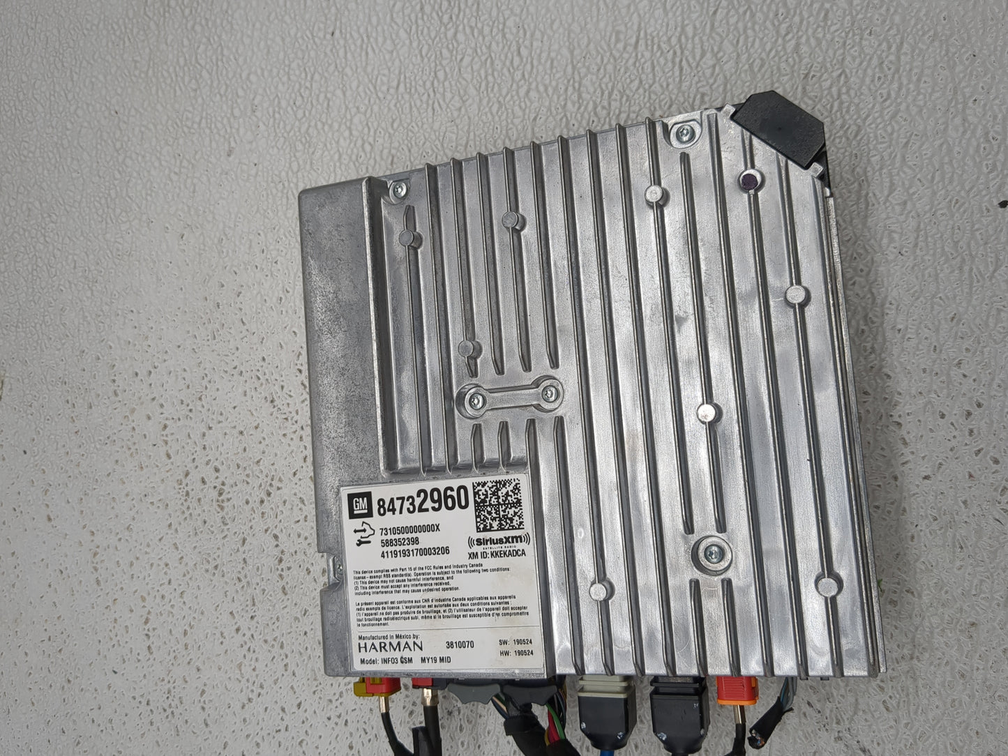 2019-2021 Chevrolet Malibu Radio Speaker Amplifier - Oemusedautoparts1.com