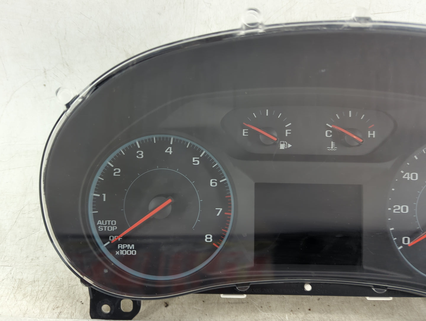 2019 Chevrolet Malibu Instrument Cluster Speedometer Gauges P/N:84524327 Fits OEM Used Auto Parts - Oemusedautoparts1.com