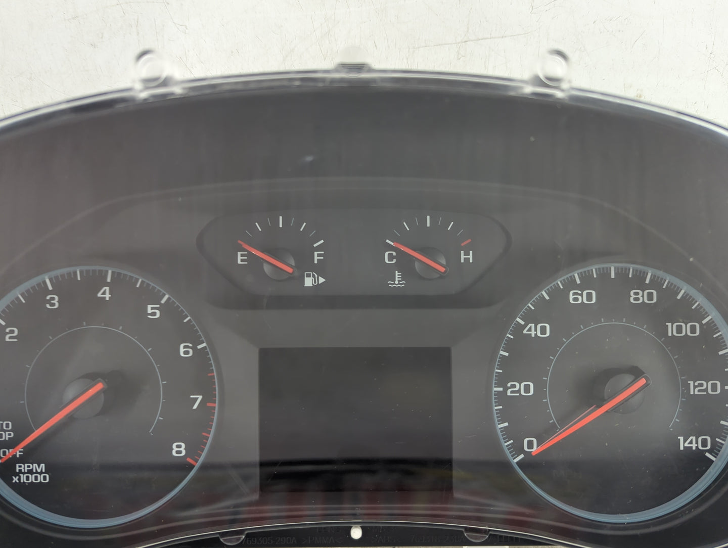 2019 Chevrolet Malibu Instrument Cluster Speedometer Gauges P/N:84524327 Fits OEM Used Auto Parts - Oemusedautoparts1.com