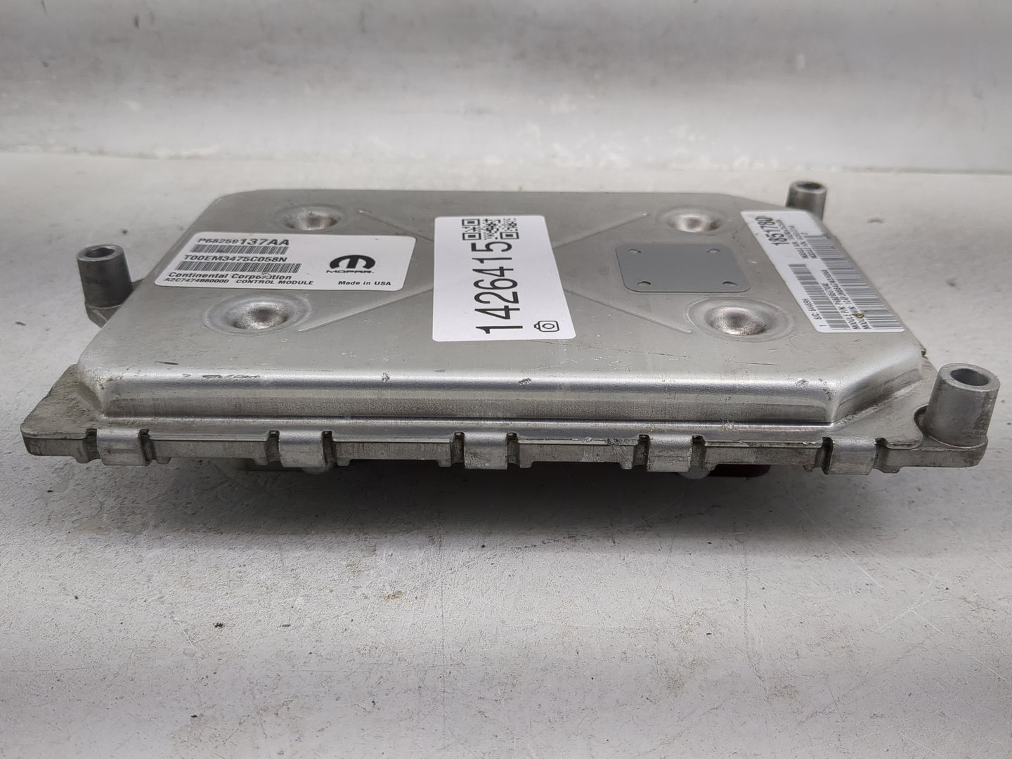 2018-2019 Chevrolet Malibu PCM Engine Control Computer ECU ECM PCU OEM P/N:P68259137AA Fits Fits 2018 2019 OEM Used Auto Par