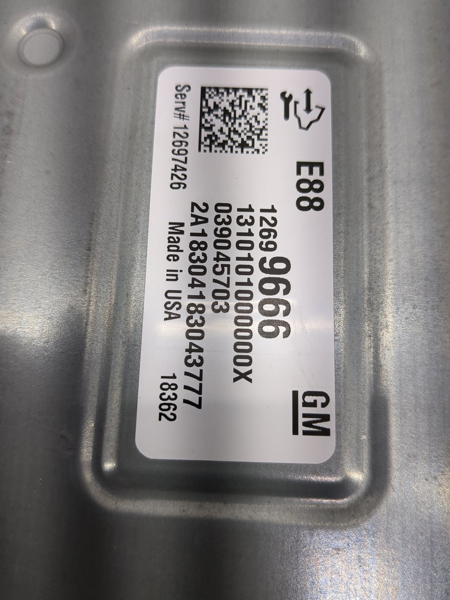 2018-2019 Chevrolet Malibu PCM Engine Control Computer ECU ECM PCU OEM P/N:12699666 12697426, A2C74775700 Fits Fits 2018 201