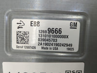 2018-2019 Chevrolet Malibu PCM Engine Control Computer ECU ECM PCU OEM P/N:12699666 Fits Fits 2018 2019 OEM Used Auto Parts 